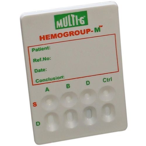Blutgruppenbestimmungs-Schnelltest - Hemogroup-M - Multi-G - Blut / Kassetten