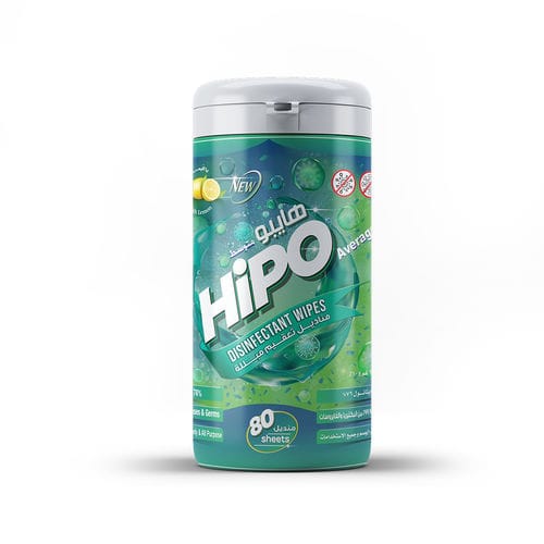 Feuchte Reinigungstücher / für Böden und andere Oberflächen - HiPO Average - Al-Mueen - 80er-Packung