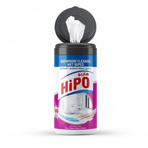 Feuchte Reinigungstücher / für Böden und andere Oberflächen - HiPO  - Al-Mueen - 50er-Packung
