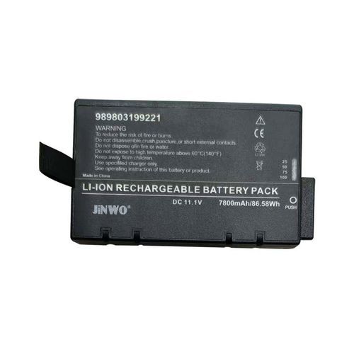 Batterie für Patientenmonitor - 989803199221 - JINWO TECHNOLOGY - medizinisch / Lithium / tragbar