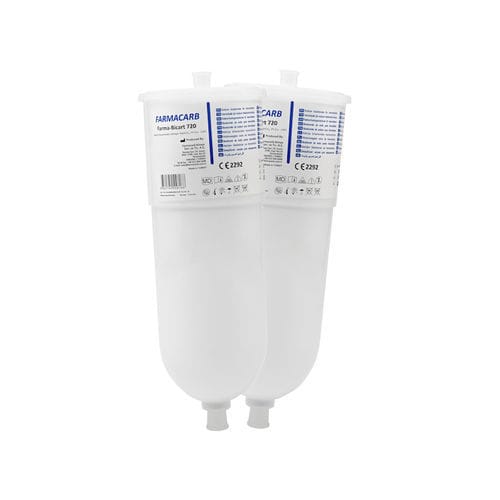 Filterkerze für Flüssigkeiten - Farmacarb - Dialyse / Hämodialyse / Inline
