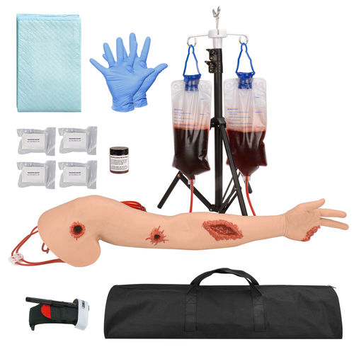 Notfall-Patientensimulator - MedEduQuest. - Traumazustände / Arm / tragbar