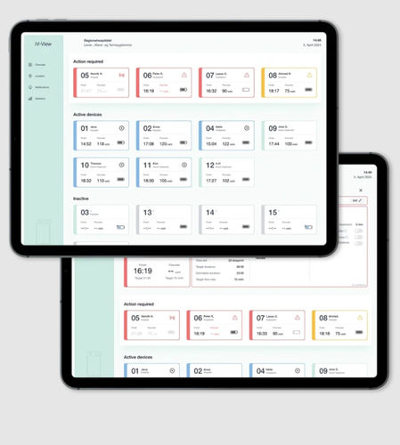 Software für Infusionspumpen - iV-View® - OSAA Innovation ApS - Reporting / Monitoring / Umform