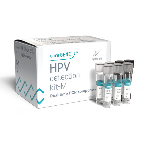 Testkit für Geschlechtskrankheiten - careGENE™ HPV detection kit-M - WELLS BIO - Gebärmutterhalskrebs / für HPV 33 / für HPV 16