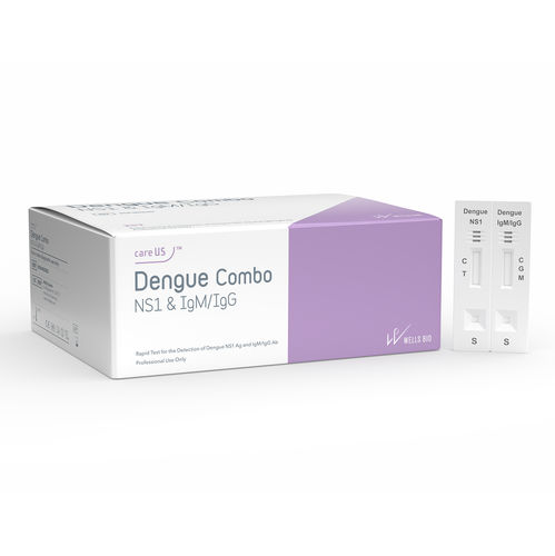 Denguefieber-Schnelltest - careUS™ Combo NS1 & IgM/IgG - WELLS BIO - für Infektionskrankheiten / Antigene / für Antikörper