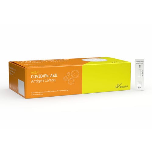 Schnelltest für Infektionskrankheiten - careUS™ COVID/Flu A&B Antigen Combo - WELLS BIO - COVID-19 / Grippe / Antigene