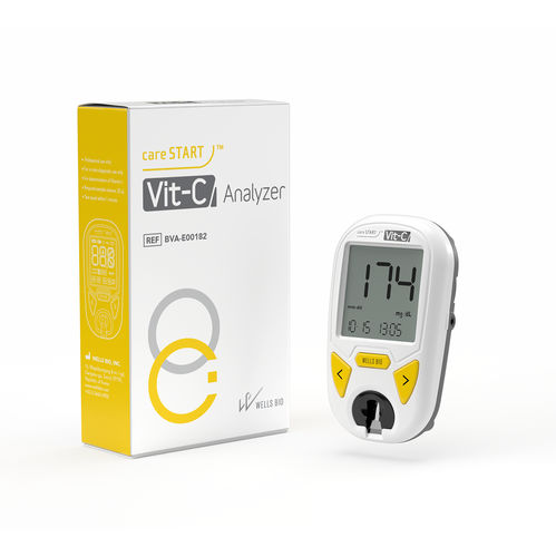 Optisches POC-Analysegerät - careSTART&trade; Vit-C - WELLS BIO - klinische Chemie / Vitamin C / Plasma