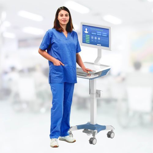 Computerwagen für Tablet-PC - ARYA  - Mediroll LTD - für Panel PC / Point-of-Care / höhenverstellbarer