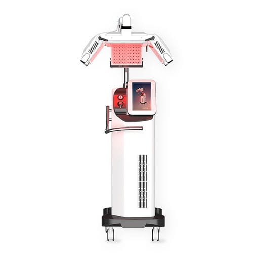 Haarwuchs-Phototherapielampe - LED-V10 - Beijing Sea Heart International Science And Technology - auf Rollen / Rotlicht