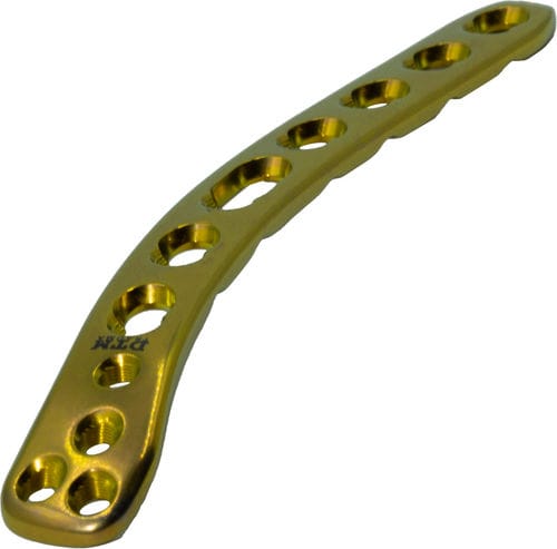 Kompressionsplatte für Humerus - D02T series - DTM Trauma - distal / seitlich / mit Verriegelung