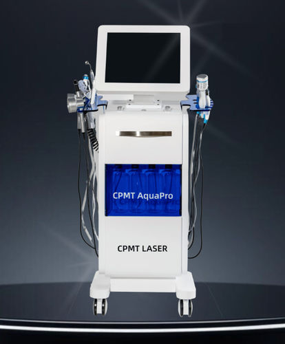Mikrodermabrasionseinheit - AquaPro - CPMT Laser - Ultraschallpeelinggerät / Einheit zur mechanischen Exfoliation / auf Wagen