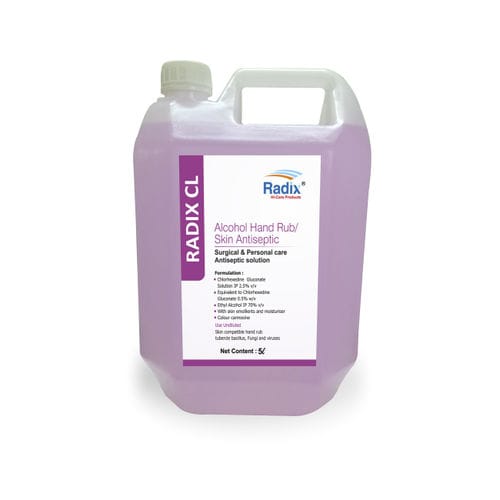 Hydroalkoholische Lösung / 70% - CL - Radix Hi-Care Products - 5000 mL