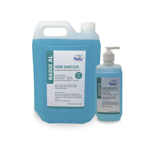 Hydroalkoholische Lösung / 75% - AL - Radix Hi-Care Products - 500 mL / 5000 mL