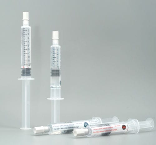 Klarspül-Spritze - VA02 series - GenSci Group - für Salzlösung / 10 ml / vorgefüllt