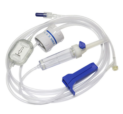 Polyvinylchlorid-Infusionsset - GenSci Group - Polypropylen / mit Y-Verbinder / mit Filter zur Vorbeugung von Partikel-Kontaminationen
