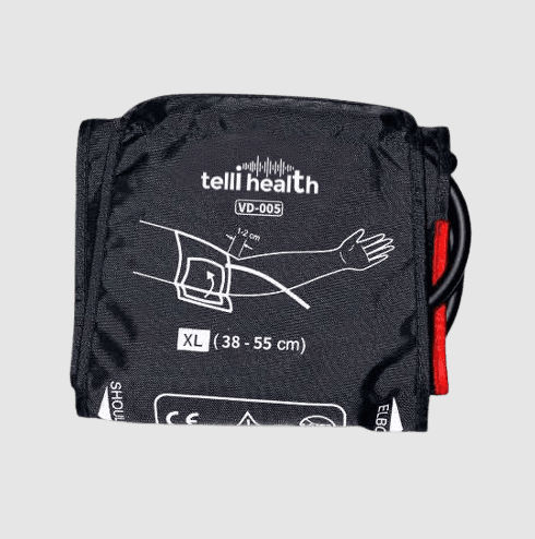 Blutdruckmessungs-Manschette - Telli Health LLC - für Erwachsene / Nylon / XL