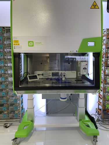 Anästhesiearbeitsplatz für Veterinärmedizin / für Tierforschung - PSM TECH series - TEMSEGA - für Kleintiere / auf Wagen