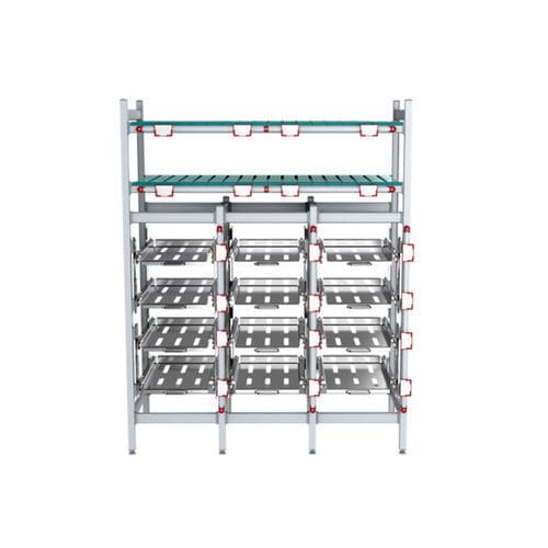 Modulares Regal - Tongde Medical Technology (Ganzhou) Co., Ltd. - Sterilisation / vergittert / Aluminium