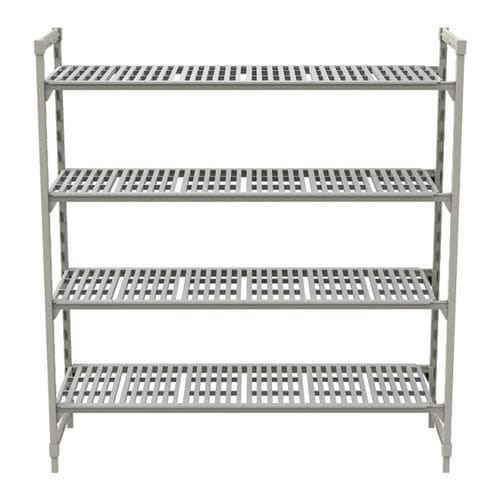 Modulares Regal - Topmodul - antibakteriell / Aluminium
