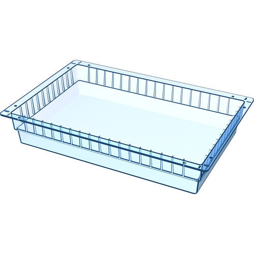 Medizinisches Tablett - T604010CN - Topmodul - Lager / für Wagen / Polycarbonat
