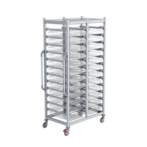Medizinischer Wagen - T4020-2 - Topmodul - für Kliniken / Transfer / Abfall