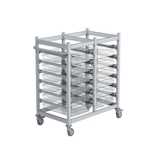 Wagen für Kliniken - T4012-2 - Topmodul - Mehrzweck / Transfer / Lager