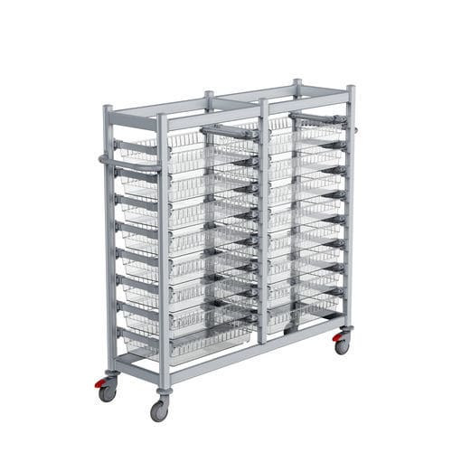 Medizinischer Wagen - T6015-2 - Tongde Medical Technology (Ganzhou) Co., Ltd. - Transfer / Vielzweck / Lager