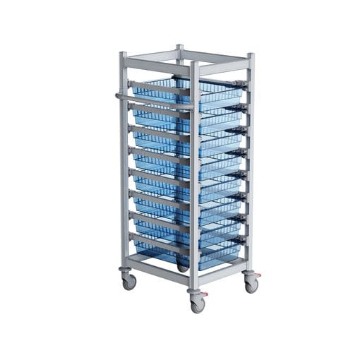Wagen für Kliniken - T4015-1 - Topmodul - Mehrzweck / für Verbrauchsmaterial / für Transport