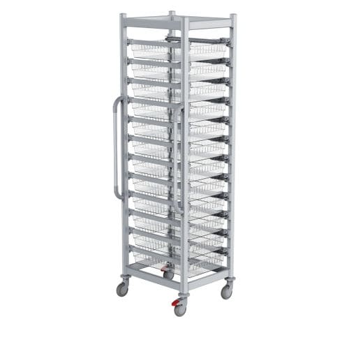 Medizinischer Wagen - T4020-1 - Tongde Medical Technology (Ganzhou) Co., Ltd. - für Kliniken / Sterilisation / Reinigung