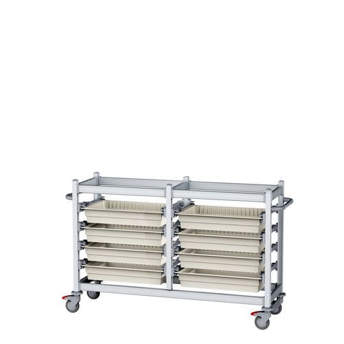 Wagen für Kliniken - T6010-2 - Topmodul - Mehrzweck / Vielzweck / Lager