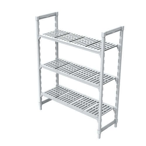 Modulares Regal - JSU541864 - Topmodul - antibakteriell / Aluminium