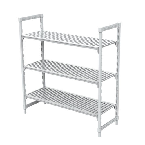 Modulares Regal - JSU602164 - Topmodul - antibakteriell / Aluminium