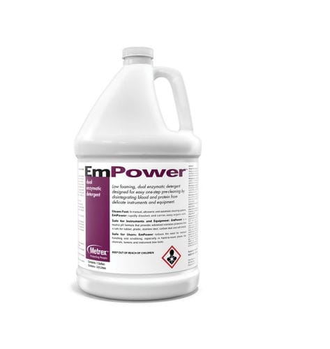 Schäumendes Reinigungsmittel - EmPower™ - Metrex - flüssig / 20.000 mL / 60 ml