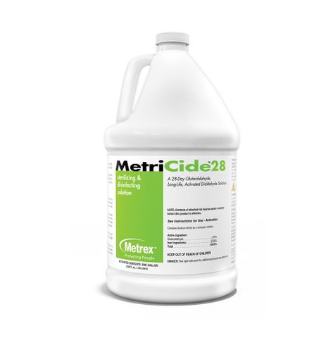 Desinfektionsmittel für chirurgische Instrumente - MetriCide™ 28 - Metrex - für Endoscope / für zahnärztliche Instrumente / für medizinisches Mobiliar