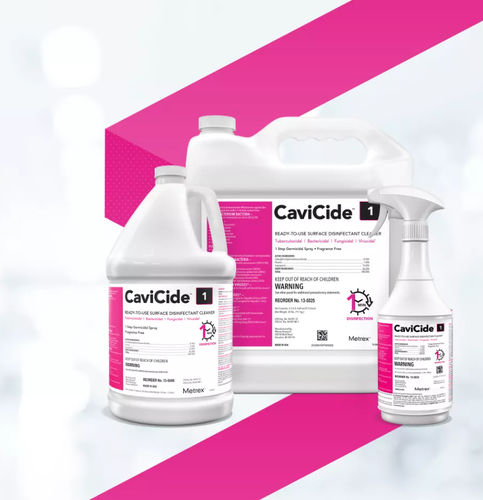 Desinfizierendes Reinigungsmittel - CaviCide1™ - Metrex - für Oberflächen / flüssig / 700 ml