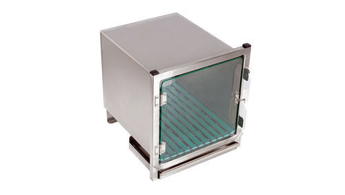 Tierkäfig für Nagetiere - CI200005 - Vetinox - modular / Edelstahl / mit transparentem Deckel