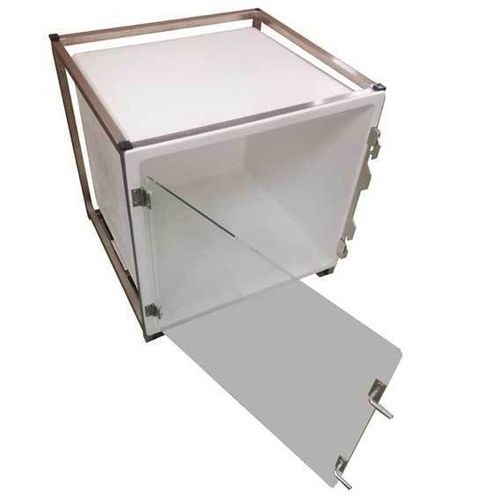 Tierkäfig für Katzen - CP800000 - Vetinox - modular / auf Rollen / Edelstahl