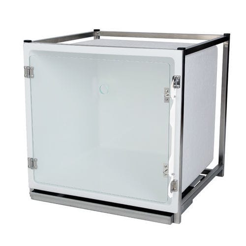 Tierkäfig für Katzen - CP200115 - Vetinox - für Hunde / modular / mit transparentem Deckel