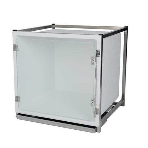 Tierkäfig für Katzen - CP200015 - Vetinox - für Hunde / modular / mit transparentem Deckel