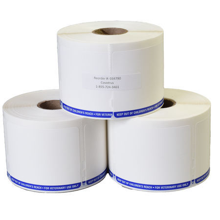 Etikett für Container - 30258 - Covetrus - für eine Arzneimittelverpackung / für Medikamenten-Dispenser