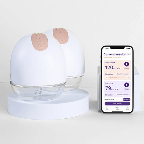 Elektrische Milchpumpe - Perifit - Freisprechanlage / Silikon