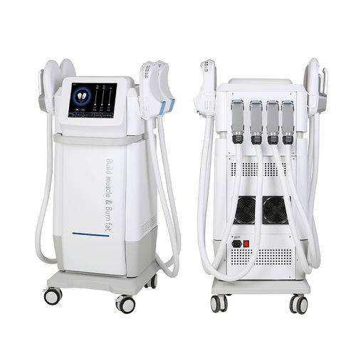 RF-Body-Contouring-Gerät - 4 handle Ems muscle stimulator - Miramhoo Aesthetics - Body-Contouring-Gerät mit Magnetfrequenzen / Body-Contouring-Gerät mit elektrischer Muskelstimulation / Body-Contouring-Gerät mit Infrarot-Diathermie
