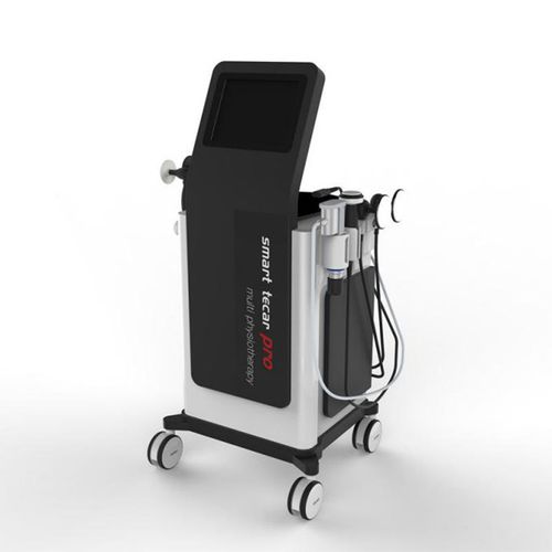 Extrakorporales Stoßwellentherapiegerät / für die ästhetische Medizin - Tecar shockwave-2 - Miramhoo Aesthetics - auf Wagen