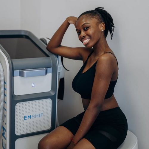 RF-Body-Contouring-Gerät - Emslim Neo+RF - Miramhoo Aesthetics - Body-Contouring-Gerät mit Magnetfrequenzen / Body-Contouring-Gerät mit elektrischer Muskelstimulation / auf Wagen