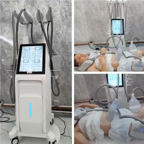 Kryolipolyse-Einheit - 4 handle 6 cartridges Cryolipolysis-1 - Miramhoo Aesthetics - auf Wagen