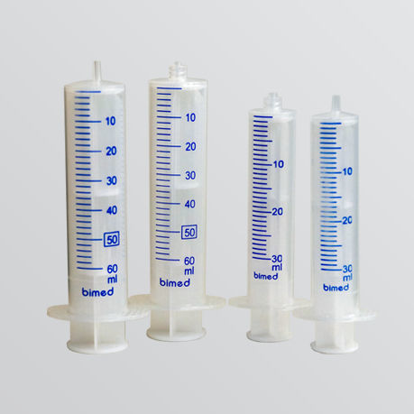 Spritze / 1 ml - Bimed - 60 ml / Kunststoff / steril