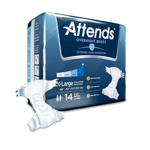 Windel für Erwachsene - DDEW series - Attends - atmungsaktiv / 14er-Packung / 18er-Packung