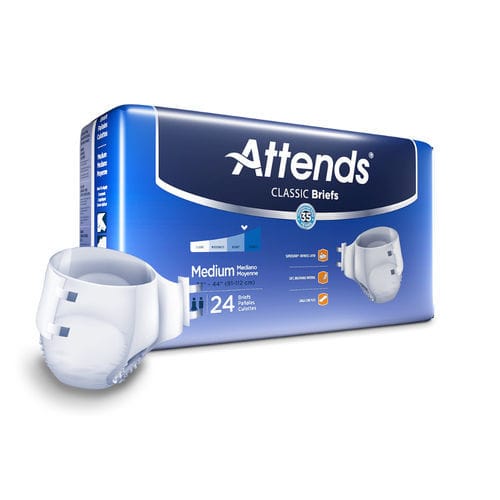 Windel für Erwachsene - BRB series - Attends - atmungsaktiv / 20er-Packung / 24er-Packung