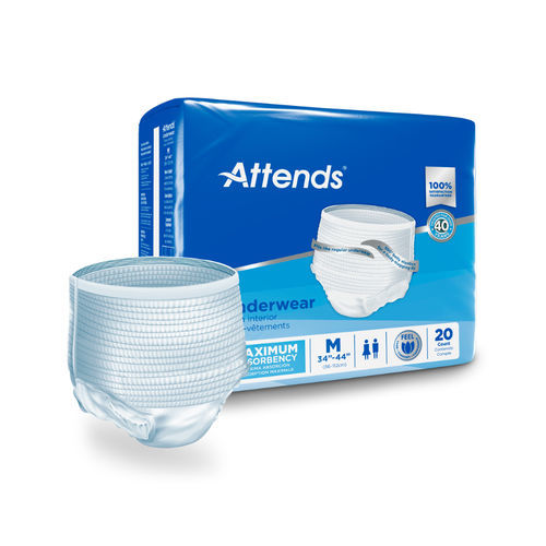 Windel für Erwachsene - AP07 series - Attends - atmungsaktiv / elastisch / 20er-Packung