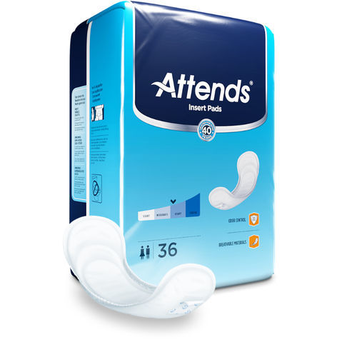 Slipeinlage für Erwachsene - IP0400A - Attends - atmungsaktiv / 36er-Packung